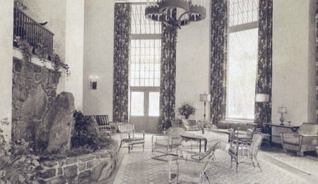 solarium at the Ahwahnee