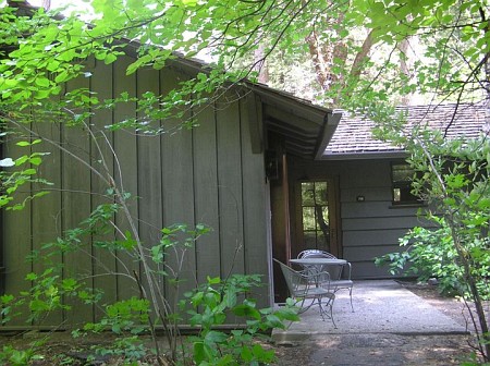 one of the multiplex cottages at the ahwahnee