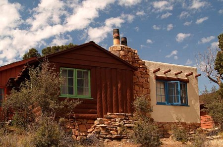 fireplace cabin