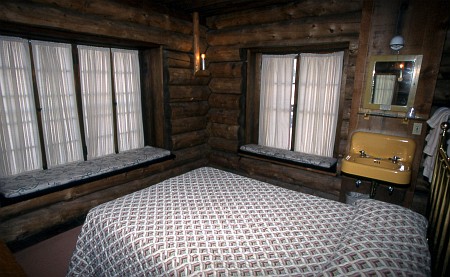 guest room in the old house