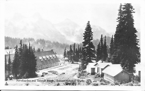 camping cabins in the early days of paradise inn